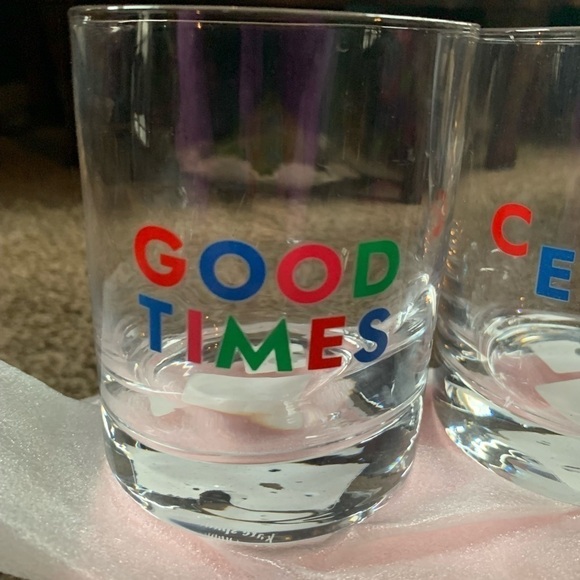 Kate Spade-Lenox "Celebrate" Double Glasses Set of 2 (12oz) - Picture 2 of 5